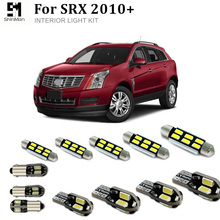 Shinman 16x error free canbus LED Interior Light Kit Package for Cadillac SRX 2010+ LED Interior Lighting Kit 2024 - buy cheap