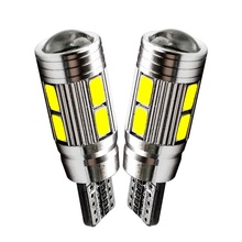 2Pcs T10 W5W 10 SMD 5630 5730 LED Bulbs Car Marker Light Auto Clearance Lamp For Ford Focus 2 3 Fiesta Mondeo Ecosport Kuga 2024 - buy cheap