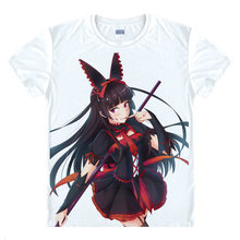 Gate T-Shirt Tyuka Runa Maruso Shirt  t shirts Anime Clothing cute lovely kawaii Shirts & T-Shirt Japanese Anime lovely a 2024 - buy cheap