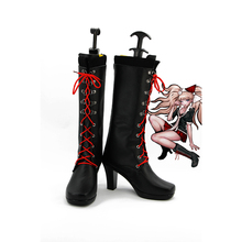 Danganronpa 2 Enoshima Junko Cosplay Boots High Heel Shoes Pu Leather Enoshima Junko Boots Costume Accessories 2024 - buy cheap