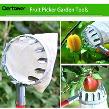 Металлический инструмент для сбора фруктов, удобный садовый инструмент для сбора фруктов, яблоки, персики, инструменты для сбора фруктов DT6 2024 - купить недорого