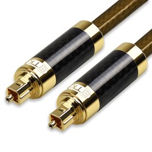 EMK Optical Digital Audio Cable Home Theater Fiber Optic Toslink Optical Cables Male Gold Plated 8.0mm Best For Sound Bar Xbox 2024 - buy cheap