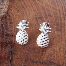 Wholesale 10pairs Mini Pineapple Stud Earrings For Women Vintage Jewelry Tropical Fruit Earring Accessories Oorbellen Bijoux 2024 - buy cheap
