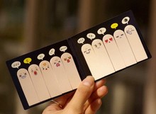 1pc/lot Kawaii finger notepad Note Memo Sticky Notebook Removeable paper Wholesale(ss-7376) 2024 - buy cheap