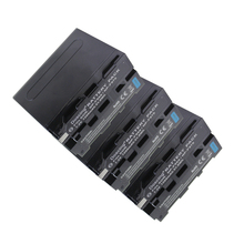 Batería para SONY F950 F330 F550 F550 F570 F750 F770 NP-F960 NP-F970 HXR-NX5 HXR-NX5P, 3 uds., 7200mAh, HXR-NX5V NP F930 2024 - compra barato