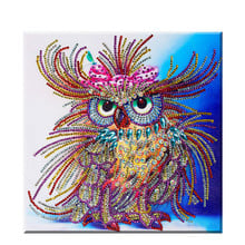 Diy 5d Sale Diamond Embroidery, Diamond Mosaic, Special Shaped, Creative Owl, Diamond Painting, Cross Stitch,3d, Decoration, Gif 2024 - buy cheap