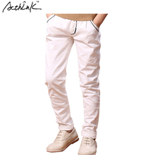 Новинка, детские весенние белые брюки ActhInK с карманами для мальчиков, брендовые Детские осенние хлопковые повседневные длинные брюки в английском стиле, YC169 2024 - купить недорого
