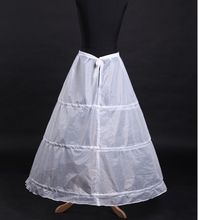 Горячая Распродажа 3 обруч подъюбник кринолин скользящая Нижняя юбка для свадебного платья свадебное платье в наличии 2023 - купить недорого