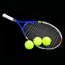3 цвета, Профессиональная Детская Теннисная ракетка для подростков, прочная Теннисная ракетка из алюминиевого сплава для тренировок 2024 - купить недорого
