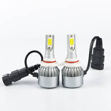 LDDCZENGHUITEC H4 H7 H13 H11 H1 9005 9006 COB LED Headlight 72W 7600LM All In One Car LED Headlights Bulb Head Lamp Fog Light 2024 - buy cheap