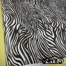 Zebra Vinyl Film Car Wrap DIY Styling Sticker Wrapping Air Bubble Free Black White Film Sheet Vehicle Motorcycle Scooter Decal 2024 - buy cheap