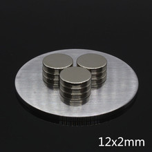 50pcs neodymium 12x2 mm Round Disc Rare Earth Neodymium magnet 12*2 mm Super Strong Magnets 12mmx2mm N35 magnetic Materials 2024 - buy cheap