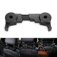 Car Auto Headrest Holder Hook Storage Purse Bag Hanger 270 Degrees Rotatable with Double Hook Car Accessories 2024 - buy cheap