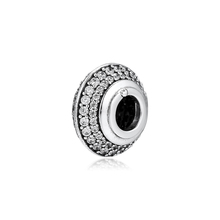 CKK Fits Pandora Bracelet Sparkling Pave Beads For Jewelry Making Charms Sterling Silver 925 Original Bead Charm Kralen 2024 - buy cheap