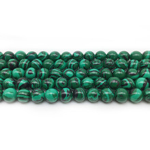 1 Strand Round Malachite Beads 4-16mm Pick Size Fitting DIY Jewelry Making Charm Stone Sieraden Maken Ornament Loose Accessories 2024 - buy cheap
