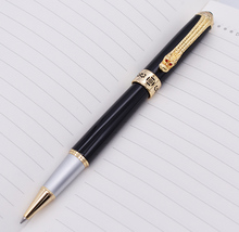 Jinhao Luxurious Rollerball Pen with Ink Refill, Classic Style Dragon Clip Black Writing Signature Pen Business Office Supplies 2024 - buy cheap