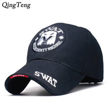 Swat boné do exército masculino, chapéu elástico bordado preto para homens e mulheres 2024 - compre barato