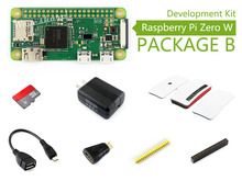 Raspberry Pi Zero W посылка B базовый набор разработки Micro SD карта, адаптер питания, Официальный чехол и основные компоненты 2024 - купить недорого