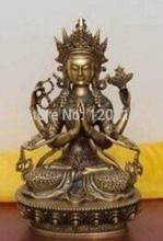 Rare Qing Dynasty TIBET BRONZE BUDDHA Statue 2024 - buy cheap