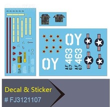 Decal Set For Freewing Electric RC Aircraft Toy Model F4 90mm 2024 - buy cheap