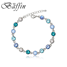 Baffin  New Design for Women Must-have 3 Colors Multi Crystal From SWAROVSKI Bracelet for Mother's Day Gift 2024 - buy cheap