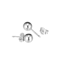 Classic Bead Stud Earring 100% 925 Sterling-Silver-Jewelry Free Shipping 2024 - buy cheap