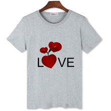 Bgtomato design criativo amantes camiseta venda quente belas flores tshirt nova moda popular amantes topos camisas de verão 2024 - compre barato