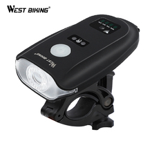 WEST BIKING USB Charging Bike Flashlight 350 Lumen Intelligent Sensor Front Light 5 Model Cycling Waterproof Bicycle Headlight 2024 - buy cheap