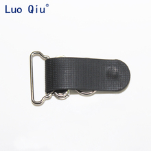 2000pcs/lot Plastic Black Corset Leg Garter Belt Clip Hooks Suspender Ends Hosiery Stocking Grips suspender clips 20MM 2024 - buy cheap