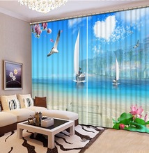 Blackout curtain Luxury Blackout 3D Window Curtains For Living Room Bedroom building curtains 2024 - buy cheap
