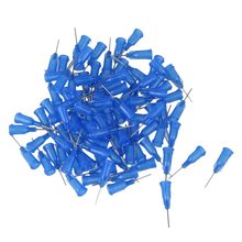 1/2" Plastic Spiral 22Ga Blue Connector Stainless Steel Adhesive Glue Dispensing Needles Tip Pack of 100 2024 - buy cheap