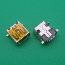 Лидер продаж, 10 шт., гнездовой разъем Mini USB Type B 10 Pin SMT SMD, разъем для зарядки, штекер питания, док-станции 2024 - купить недорого