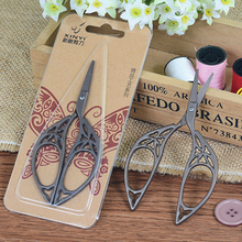 1Pcs European Vintage Floral Scissors Stainless Steel Scissors Sewing Shears DIY Tools Tailor's Scissor Thread Trimmer 2024 - buy cheap