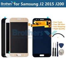 J200 LCD Screen For Samsung J2 2015 LCD Display Touch Screen Digitizer for Samsung J2 J200F J200Y J200H LCD Assembly Replacement 2024 - buy cheap