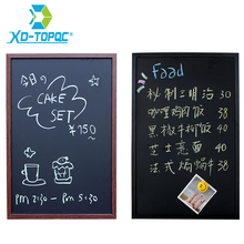 Magnetic 40*60cm BlackBoard MDF Wood Frame ChalkBoard Free Accessories Black Board Dry Erase Board Restaurant Office Supplier 2024 - buy cheap