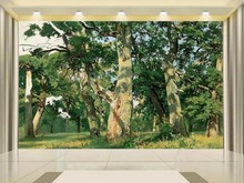 3d wallpaper photo wallpaper custom living room mural forest landscape Russia painting sofa TV background wallpaper for wall 3d 2024 - buy cheap