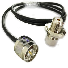 N Male Plug to UHF SO239 Female Right Angle RG58 for Car Mobile Radio Antenna Coax Cable 1/2/3/5/10/15m 2024 - buy cheap