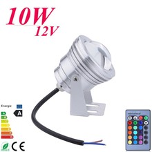 10W DC 12V RGB LED Underwater Lamp IP67 Waterproof Fountain Pool Pond Fish Tank Aquarium LED Light Lamp With Remote Controller 2024 - buy cheap