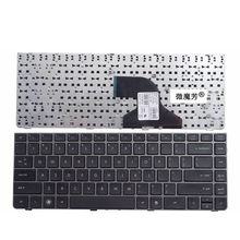 Teclado gris de EE. UU. Para HP, nuevo teclado en inglés para Probook 4330, 4330s, 4430s, 4431S, 4435, 4436, 4331S, portátil 2024 - compra barato