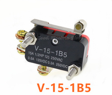 Palanca con rodillo de bisagra JWL1-11 15A 250VAC, Micro interruptores momentáneos SPDT NO/NC, V-15-1B5 de polea 2024 - compra barato