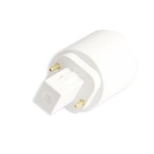 Base da lâmpada de led halógena cfl d1u # g24 para e27, suporte conversor e adaptador de lâmpada