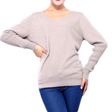 High Quality Sweater Women V-neck Pullover Solid Winter Tops Casual Knitted Sweater for Women Autumn Plus Size Sweater 2024 - buy cheap