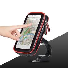 Новый Универсальный водонепроницаемый держатель для мобильного телефона на мотоцикле и скутере, чехол для телефона с подставкой для смартфонов GPS 2024 - купить недорого