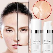 Color Changing Liquid Foundation Oil-control Concealer Cream Makeup Base Nude Face Moisturizing Cover Concealer For Women 2024 - buy cheap