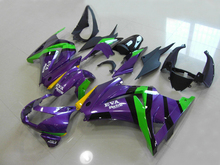 Injection mold Fairing kit for KAWASAKI Ninja ZX250R 08 09 10 11 12 ZX 250R EX250 250R 2008 2010 2012 Purple Fairings set 2024 - buy cheap