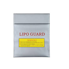 LiPo Battery Safety lithium battery protection explosion-proof bag Safe Guard  180mm x 230mm 2024 - buy cheap