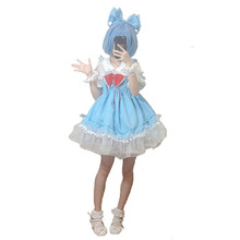 Touhou Project Cirno Dress Cosplay Costume with hair accessory 11 2024 - buy cheap