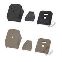 Free Shipping FMA Hunting TACTICAL ACCESSORIES G17 Bottom Cover BK/DE TB1028 2024 - buy cheap