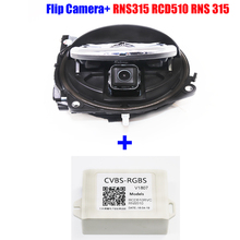 Câmera de estacionamento reversa para volkswagen, vw golf 5 6 mk6 passat b6 b7 cc magotan rgb adaptador rns510 rcd510 rns315 2024 - compre barato