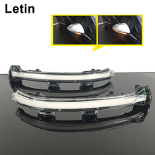 Letin For VW GTI R Sportsvan Touran Golf 7 MK7 7.5 Side Mirror indicator Dynamic Sequential Flow LED Turn Signal Light 2024 - buy cheap